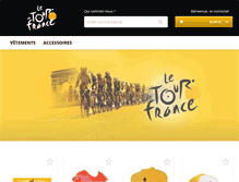 Tablet Screenshot of letour.fanavenue.com